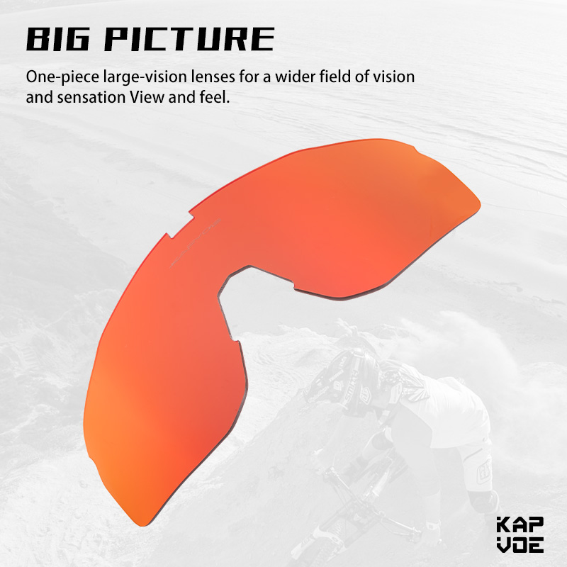 Prix de gros 10,30 $US Lunettes de cyclisme éblouissantes Kapvoe K93-G