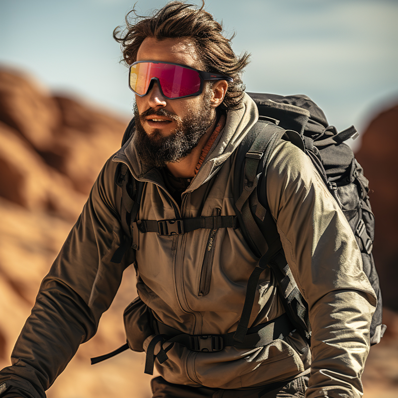 Prix de gros 10,30 $US Lunettes de cyclisme éblouissantes Kapvoe K93-G