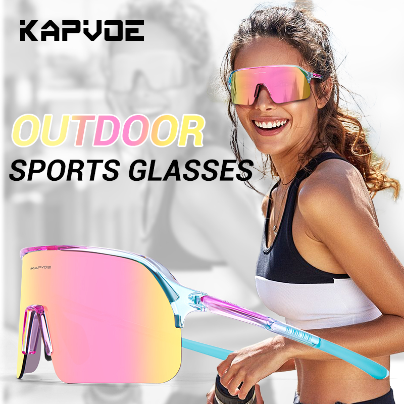 Prix de gros 10,50 $US Lunettes de cyclisme Kapvoe K9412A UV400