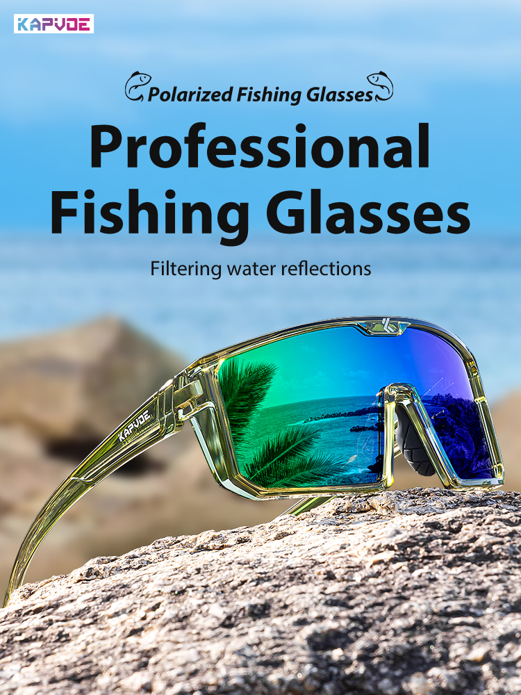 Prix de gros 11,00 $US Lunettes de cyclisme polarisées Kapvoe K232-Q Fashion