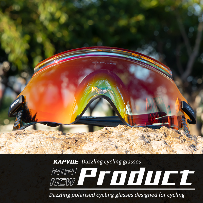 Prix de gros 11,80 $US Lunettes de cyclisme Kapvoe K2-PH+RE
