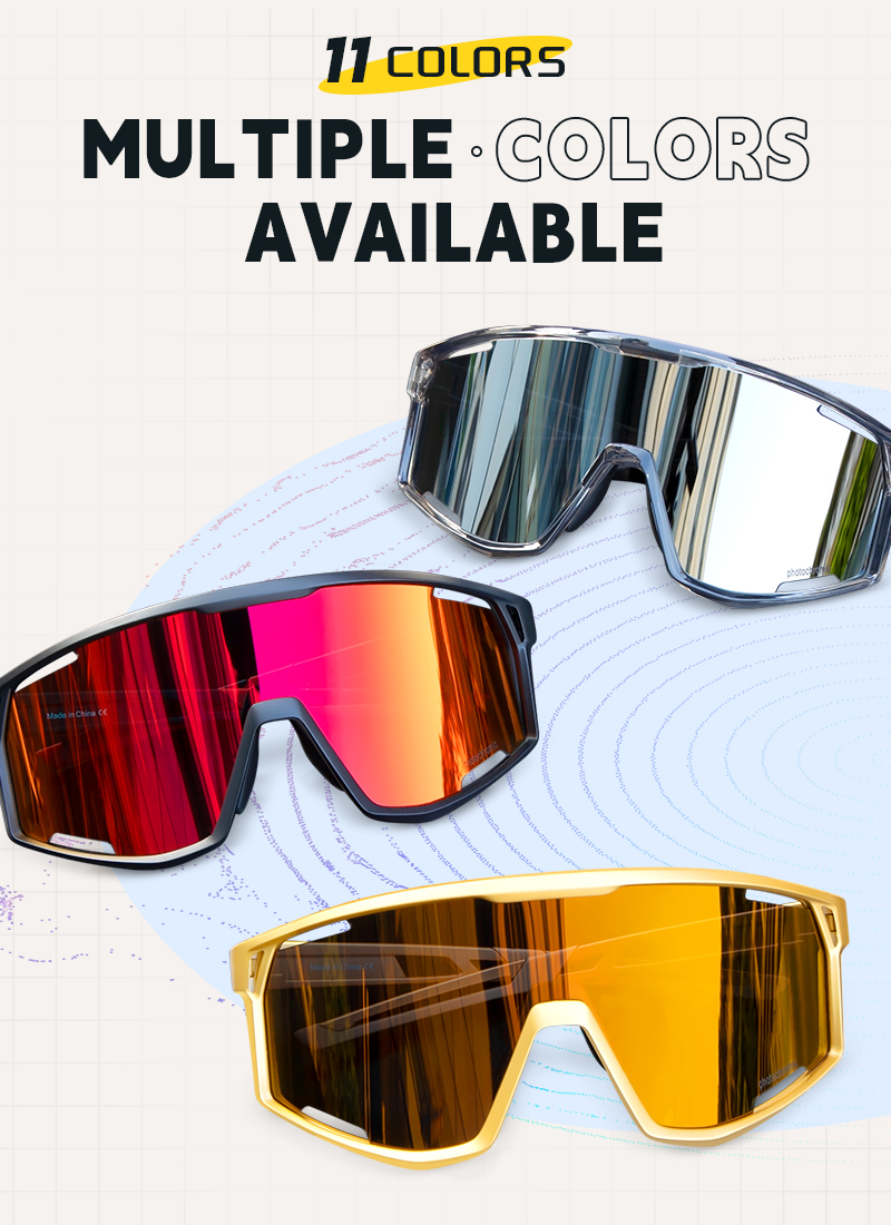 Prix de gros 13,00 $US Lunettes de cyclisme anti-UV Kapvoe K108-PH-RE