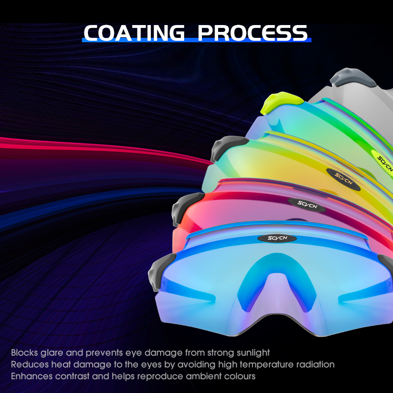 Prix de gros 13,00 $US Lunettes de cyclisme avec protection UV Kapvoe S25