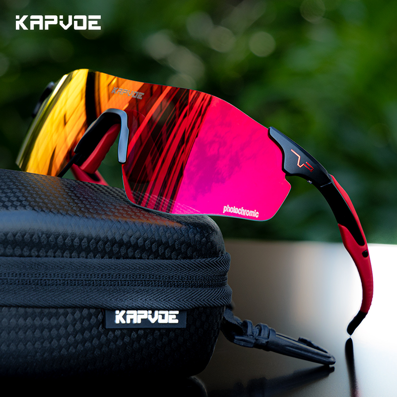 Prix de gros 14,90 $US Lunettes de cyclisme Kapvoe K133-PH-RE