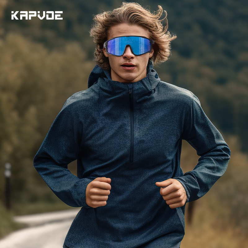 Prix de gros 15,00 $US Lunettes de sport coupe-vent Kapvoe K93-PH-REVO