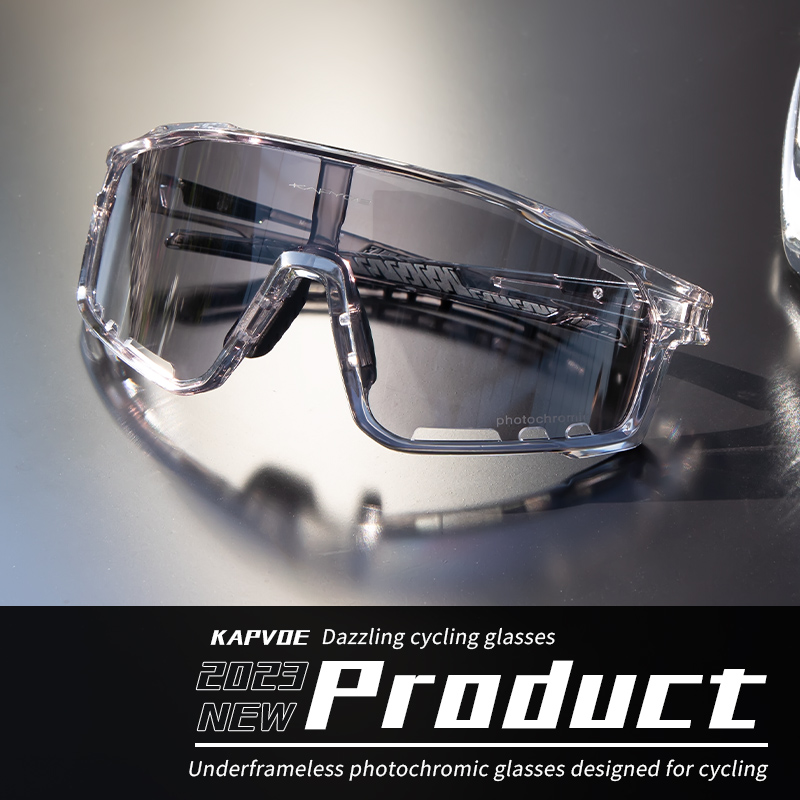 Prix de gros 15,20 $US Lunettes de sport photochromiques Kapvoe K76-PH