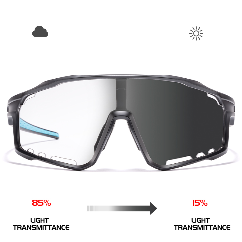 Prix de gros 15,20 $US Lunettes de sport photochromiques Kapvoe K76-PH