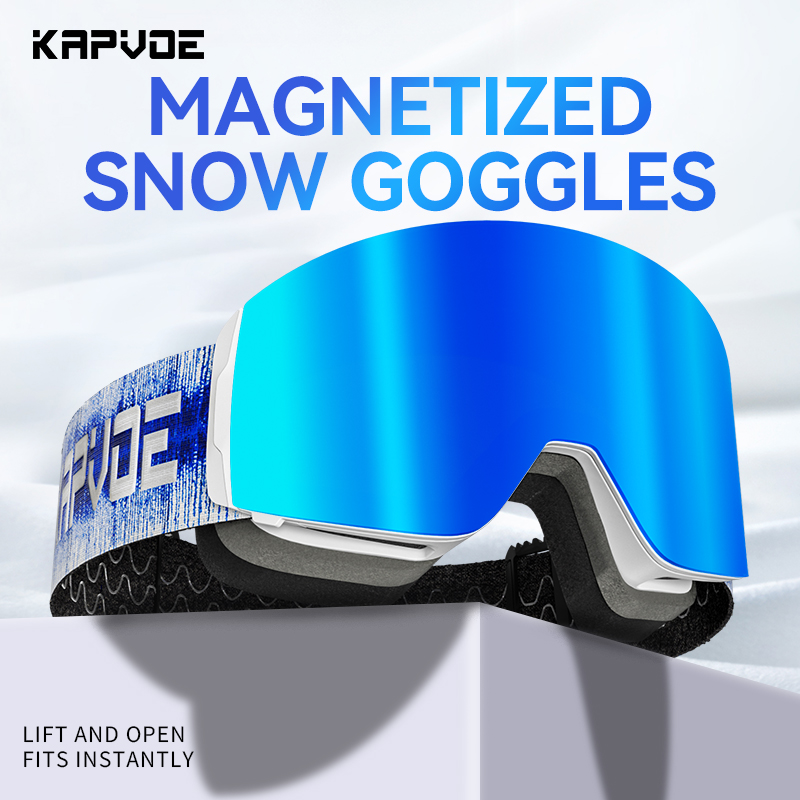 Prix de gros 18,00 $US Lunettes de ski Kapvoe K1718 UV400