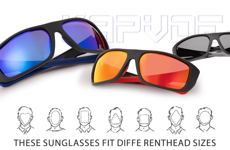 Prix de gros 4,80 $US Lunettes de sport Kapvoe K2403-QTC