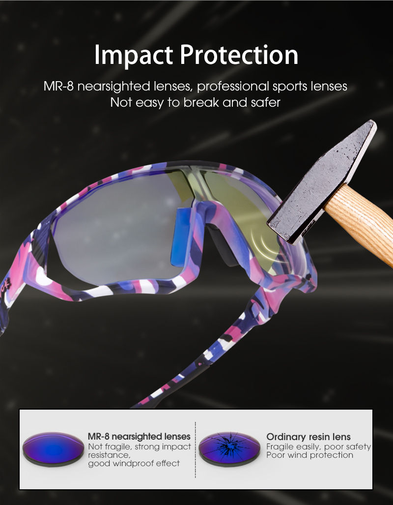 Prix de gros 7,50 $US Lunettes de cyclisme Kapvoe K9408