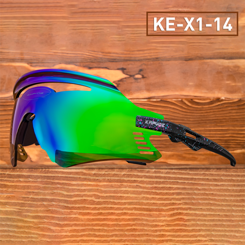 Prix de gros 8,50 $US Lunettes de sport à verres miroirs K1-Q pour cyclisme en plein air