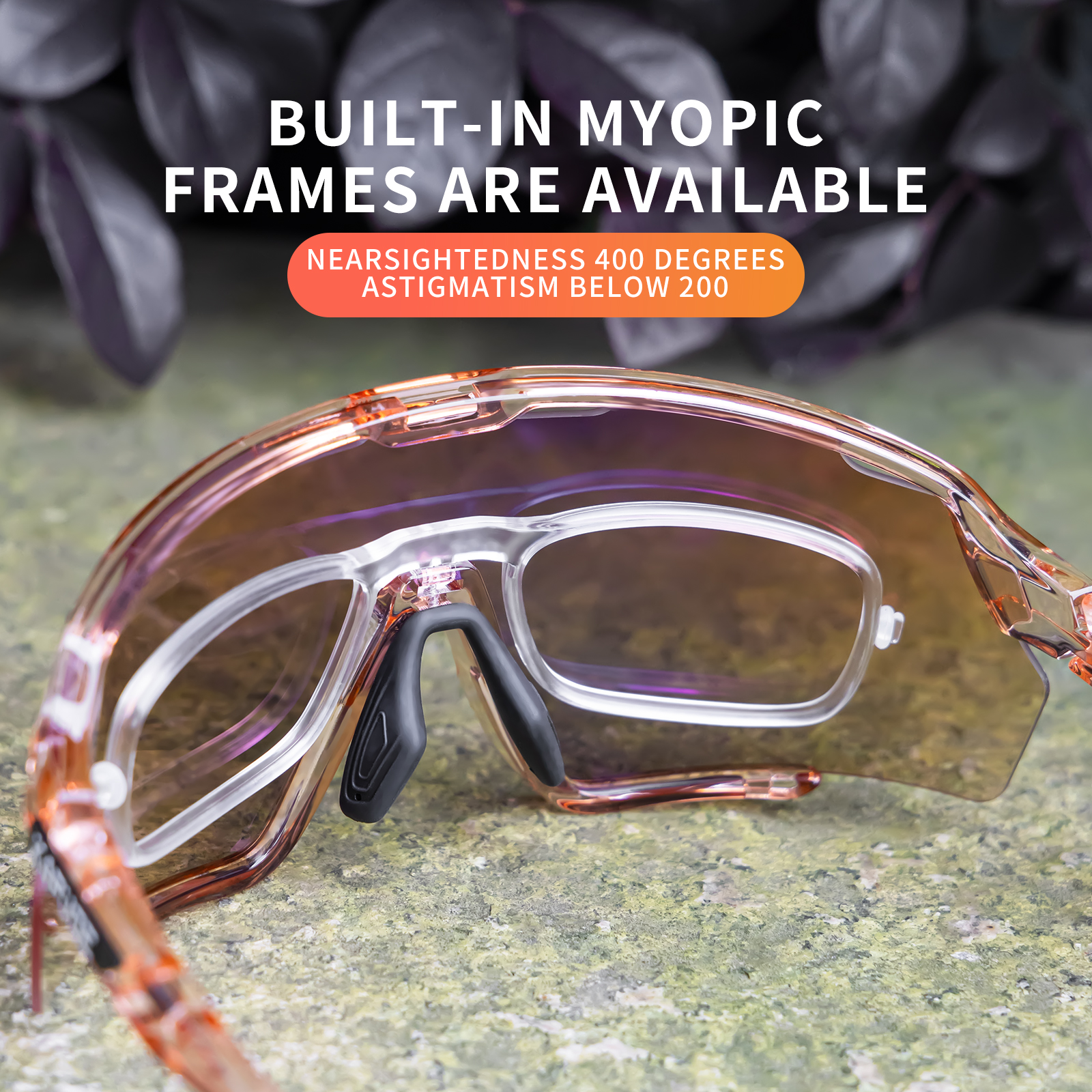 Prix de gros 9,00 $US Lunettes de sport de cyclisme KAPVOE K170-G UV400