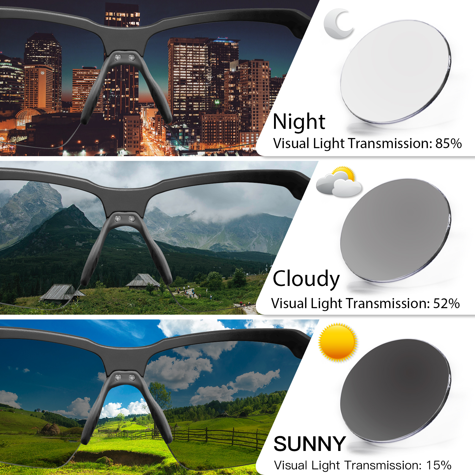 Prix de gros 9,90 $US Lunettes de soleil Kapvoe K87-PH